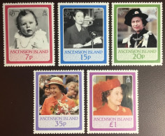 Ascension 1986 Queen’s 60th Birthday MNH - Ascension