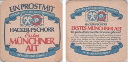 5001789 Bierdeckel Quadratisch - Hacker-Pschorr Alt Aus München - Beer Mats