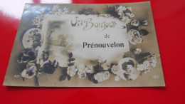 UN BONJOUR DE PRENOUVELLON . - Souvenir De...