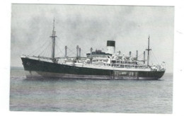C ARGO  SHIP  BLUE FUNNEL LINE  SS JASON PUBLISHED IN UK BY HAROLD JORANS POSTCARDS - Koopvaardij