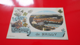 UN BONJOUR DE MAILLY . - Souvenir De...