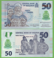 NIGERIA 50 NAIRA 2023 P-40m UNC - Nigeria