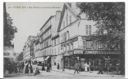 75 - PARIS XIV - RUE BREZIN ET AVENUE D'ORLEANS - Distretto: 14