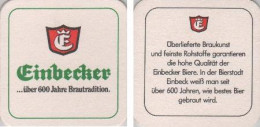 5000112 Bierdeckel Quadratisch - Einbecker - 600 Jahre - Beer Mats