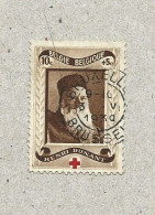 Belgique Timbre Henri Durant Rode Kruis Cachet 1939 Bruxelles Htje - Used Stamps