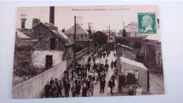 Carte Postale Ancienne ( AA10 ) De Beauvois En Cambrésis , La Sortie De L Usine - Autres & Non Classés