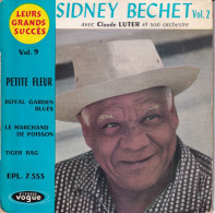 SIDNEY BECHET & CLAUDE LUTER - FR EP - PETITE FLEUR + 3 - Jazz