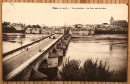 41 Blois Loir Et Cher - 1933 - Vue Générale - Le Pont Sur La Loire - L Lenormand Orléans - Blois