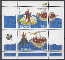 ISLAND  Block 15, Postfrisch **, Europa CEPT: Entdeckungen Und Erfindungen, 1994 - Blocks & Sheetlets