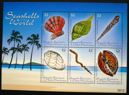 Grenada Grenadines - 2009 - Shells Of The World - Yv 3762/67 - Coquillages