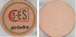 5000982 Bierdeckel Rund - 3-ES Drinks - Nadelloch - Beer Mats