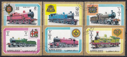 AJMAN 1850-1855,used - Treni