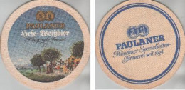 5000886 Bierdeckel Rund - Paulaner - Münchner Spezialitäten - Beer Mats