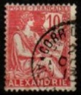 ALEXANDRIE    -   1902  .  Y&T N° 24 Oblitéré - Oblitérés