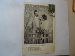 FRANCE   POSTCARDS  COMME VOUS ETES ALMEE...1907  FREE AND COMBINED   SHIPPING FOR MORE ITEMS - Andere & Zonder Classificatie