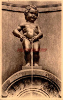 CPA BRUXELLES - MANNEKEN PIS - Monumenten, Gebouwen