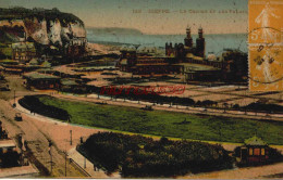 CPA DIEPPE - LE CASINO ET LES FALAISES - Dieppe