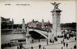 CPA PARIS - PONT ALEXANDRE III - Brücken