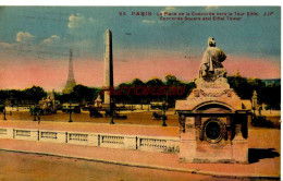 CPA PARIS - PLACE DE LA CONCORDE - Autres & Non Classés