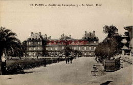 CPA PARIS - JARDIN DU LUXEMBOURG - LE SENAT - Parks, Gärten