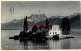 CPA LAC LEMAN - (SUISSE) - ILE DE SALAGNON - Autres & Non Classés