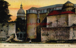 CPA BOULOGNE SUR MER - LE CHATEAU ET LA CATHEDRALE - LL - Boulogne Sur Mer