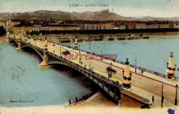 CPA LYON - LE PONT GALLIENS - Other & Unclassified