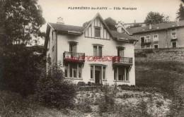 CPA PLOMBIERES LES BAINS - VILLA MONREPOS - Plombieres Les Bains