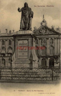 CPA NANCY - STATUE DU ROI STANISLAS - Nancy