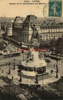 CPA PARIS - STATUE DE LA REPUBLIQUE - Andere Monumenten, Gebouwen
