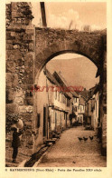 CPA KAYSERSBERG - (HAUT RHIN) - PORTE DES PUCELLES - Kaysersberg