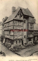 CPA BAYEUX - MAISON DE LA RUE SAINT MARTIN - Bayeux