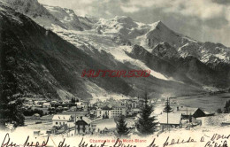 CPA CHAMONIX - ET LE MONT BLANC - Chamonix-Mont-Blanc