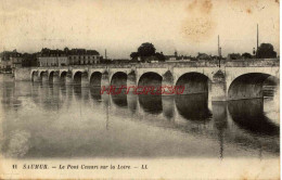 CPA SAUMUR - LE PONT CESSART SUR LA LOIRE - Saumur