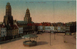 CPA CALAIS - LA PLACE D'ARMES - Calais