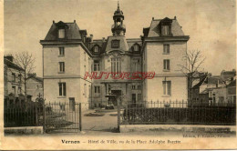 CPA VERNON - HOTEL DE VILLE VU DE LA PLACE ADOLPHE BARETTE - Vernon