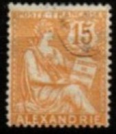 ALEXANDRIE    -   1902  .  Y&T N° 25 Oblitéré - Used Stamps