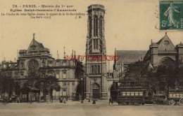CPA PARIS - MAIRIE DU 1ER - ELISE SAINT GERMAIN L'AUXERROIS - Arrondissement: 01