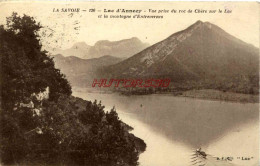 CPA LAC D'ANNECY - VUE PRISE DU ROC DE CHERE - Autres & Non Classés