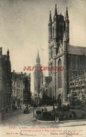 CPA GAND - LE BEFFROI ET LA CATHEDRALE ST BAVON - Gent