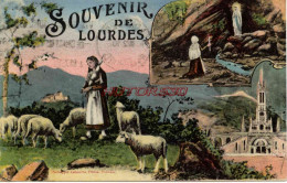 CPA LOURDES - SOUVENIR DE LOURDES - Lourdes