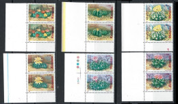 ● ROMANIA 1997 ֍ Protezione Natura : FLORA ֍ Piante Grasse ● Serie Complete ● In COPPIA ● Cat. ? € ● Lotto N. 2253 ● - Unused Stamps