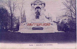 CPA LYON - MONUMENT DE BURDEAU - Autres & Non Classés