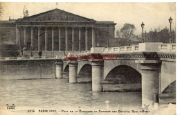 CPA PARIS - (VIIE) - PONT DE LA CONCORDE - Arrondissement: 07