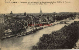 CPA PARIS - PANORAMA SUR LA SEINE - Die Seine Und Ihre Ufer