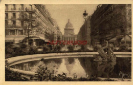 CPA PARIS - LA PLACE EDMOND ROSTAND - Markten, Pleinen