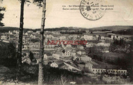 CPA LE CHAMBON SUR LIGNON - (HTE LOIRE) - VUE GENERALE - Other & Unclassified