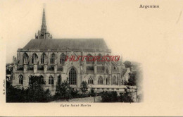 CPA ARGENTAN - EGLISE SAINT MARTIN - Argentan