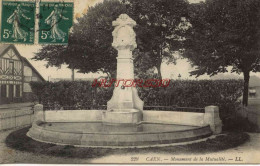 CPA CAEN - MONUMENT DE LA MUTUALITE - LL - Caen