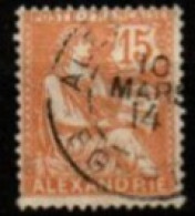 ALEXANDRIE    -   1902  .  Y&T N° 25 Oblitéré - Oblitérés